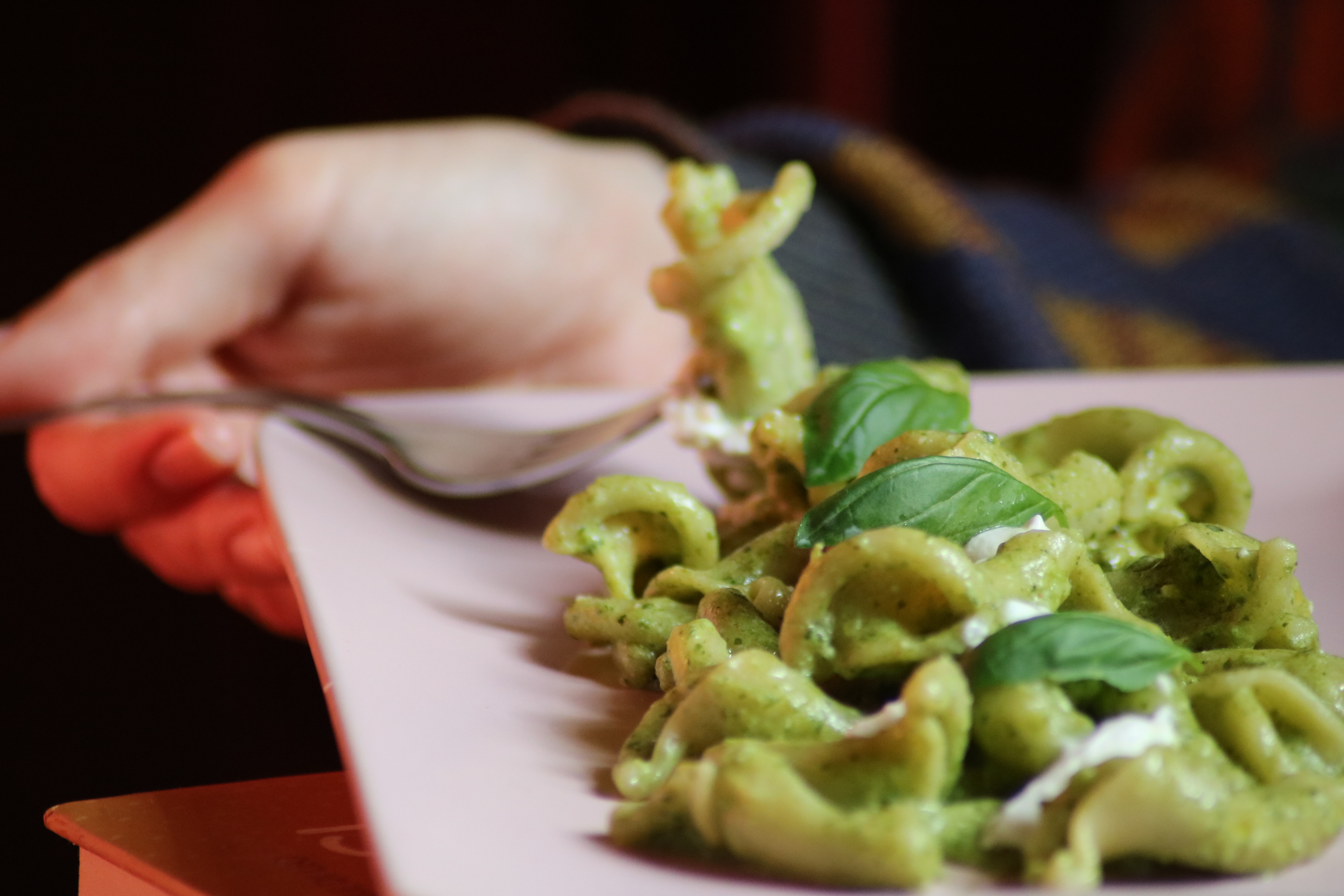 Pasta con Cime di Rapa e Burrata