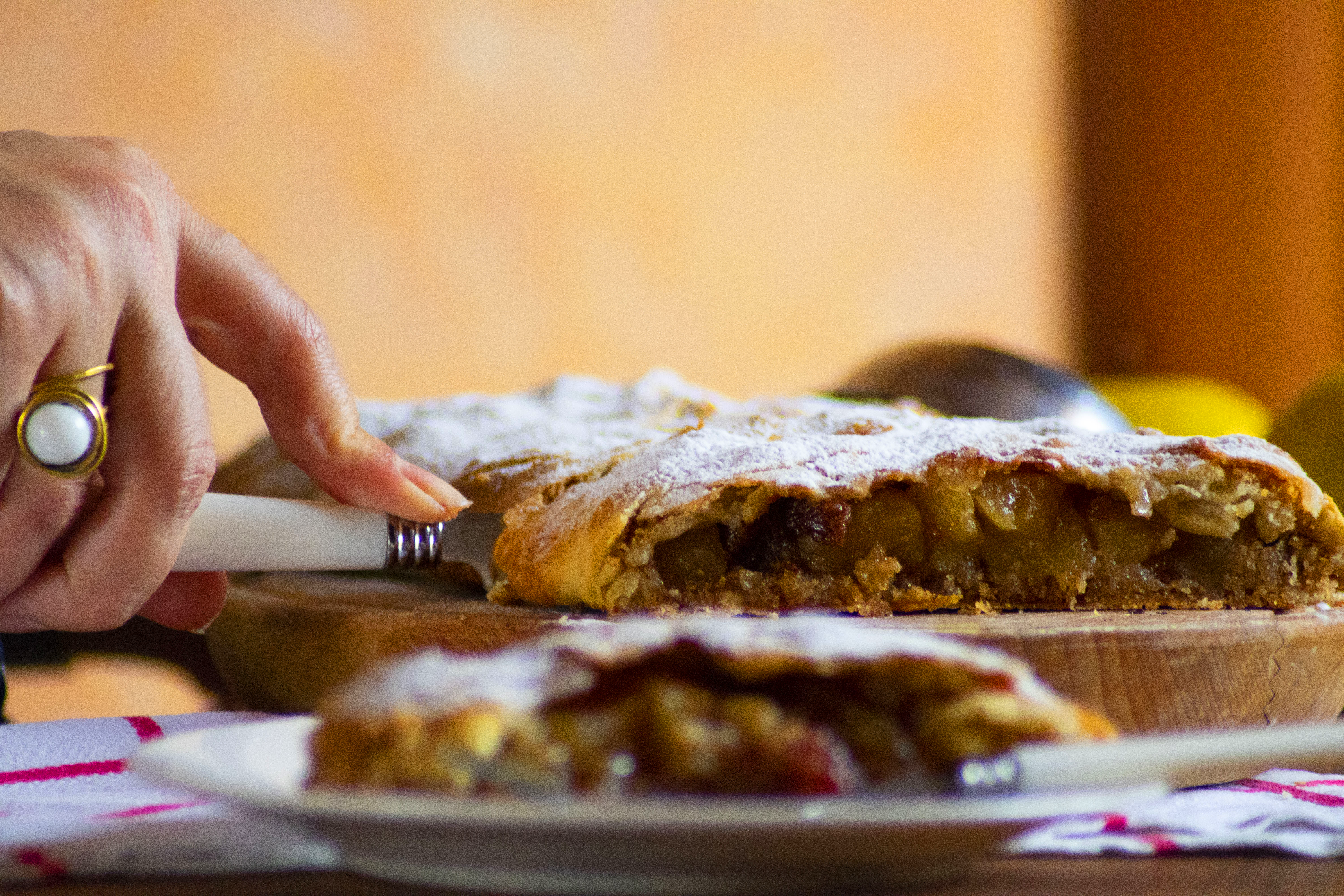 Strudel di mele senza lattosio