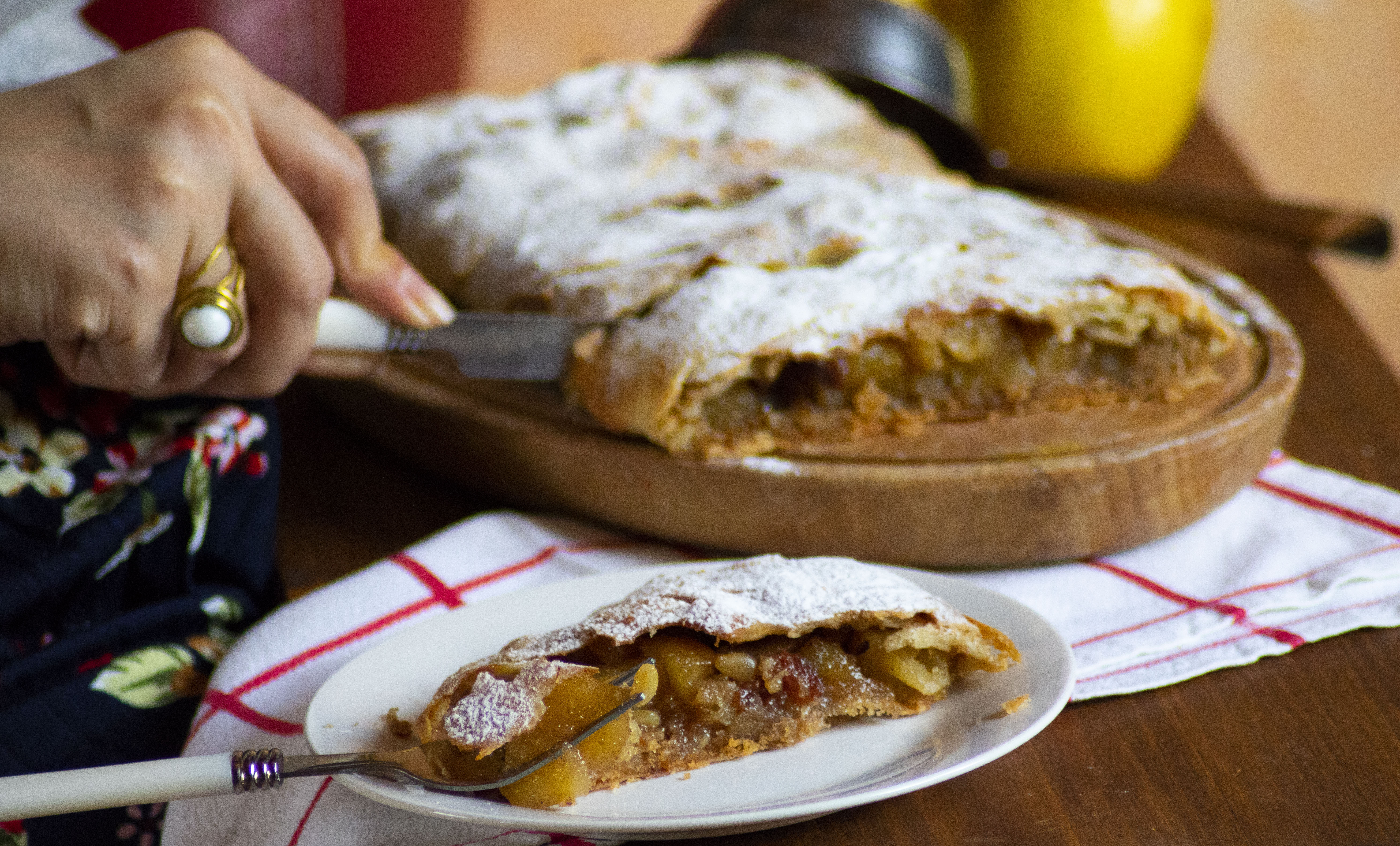 Strudel di mele senza lattosio