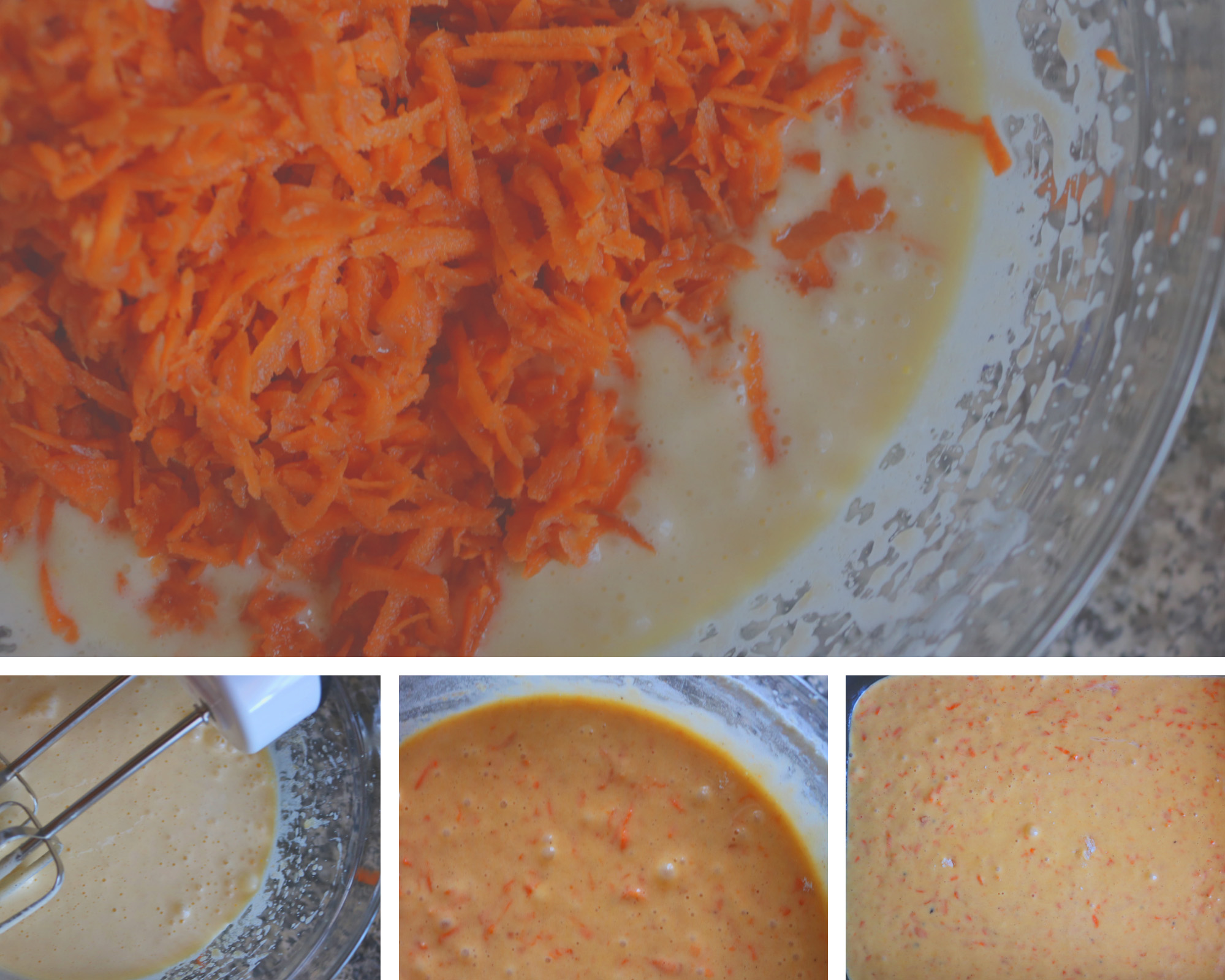 Torta di carote lactose free